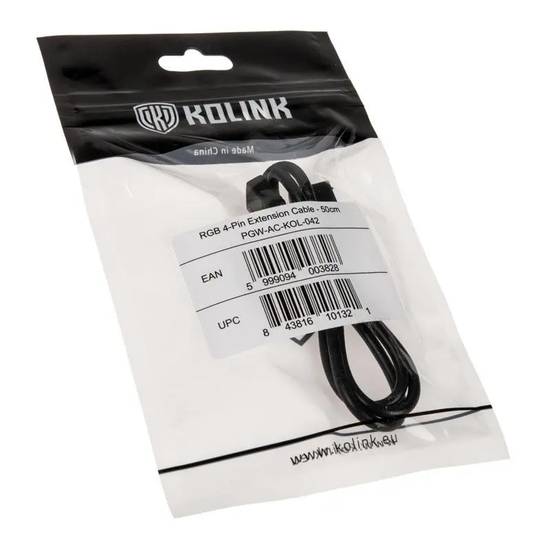 Cablu Kolink PGW-AC-KOL-042, Prelungitor, 4 Pin, pentru accesorii RGB - image 2