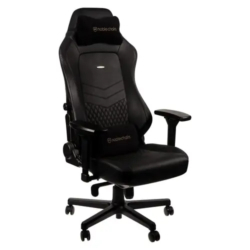 Scaun gaming noblechairs HERO Real Leather, negru - 1