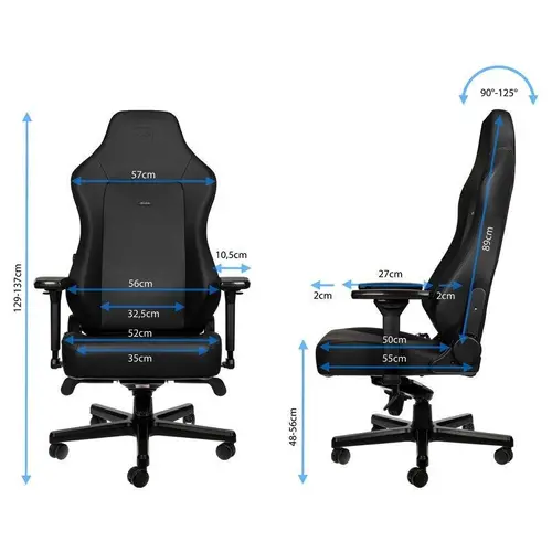 Gaming καρέκλα noblechairs HERO, Black Edition - 4