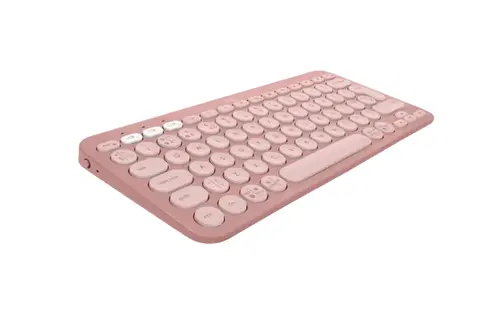 Клавиатура, Logitech Pebble Keys 2 K380s - TONAL ROSE - US INT'L - BT - N/A - INTNL-973 - UNIVERSAL - image 1