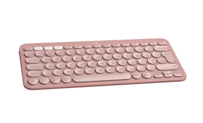 Tastatură, Logitech Pebble Keys 2 K380s - TONAL ROSE - US INT'L - BT - N/A - INTNL-973 - UNIVERSAL - image 2