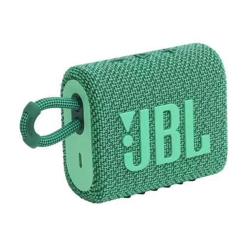 Блутут колонка JBL GO 3 Eco, Зелена - image 1