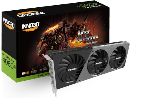 Видео карта, Inno3D GeForce RTX 4060 Ti 8GB GDDR6 X3 OC