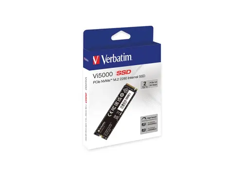 Твърд диск, Verbatim Vi5000 Internal PCIe NVMe M.2 SSD 2TB - image 4