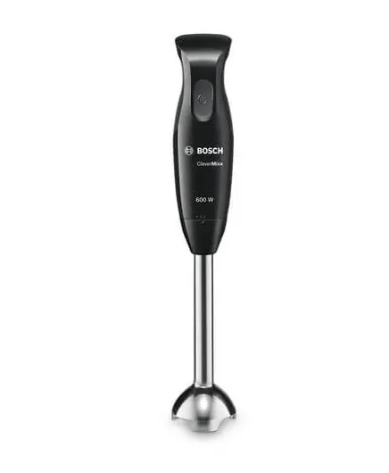 Μπλέντερ χειρός, Bosch MSM2650B, Blender, CleverMixx, 600 W, QuattroBlade, Περιλαμβάνεται chopper και blender, Συρμάτινο αυγοδάρτη από ανοξείδωτο - image 1