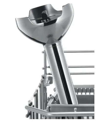 Пасатор, Bosch MSM2650B, Blender, CleverMixx, 600 W, QuattroBlade, Chopper and blender included, Stainless steel whisk, mixing/measuring cup with lid, Black, anthracite - image 4