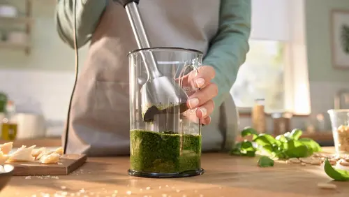 Пасатор, Bosch MSM4W220, SER4, Blender, ErgoMaster, 600 W, Dynamic Speed Control, QuattroBlade System, Included Blender, Chopper & Measuring cup, White - image 4