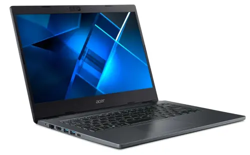 Лаптоп, Acer Travelmate TMP413-51-TCO-53R7, Core i5-1335U, (3.4GHz up to 4.60Ghz, 12MB), 13.3" IPS (WUXGA 1920 x 1200), 1*16GB LPDDR5, 512GB PCIe NVMe SSD, Intel UMA, HD camera with shutter + mic, TPM 2.0, FPR, Wi-Fi 6E, BT, KB, Win 11 Pro, Blue Metal, 3Y Warr - image 1