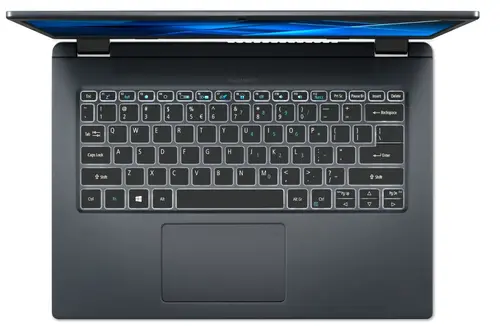 Лаптоп, Acer Travelmate TMP413-51-TCO-53R7, Core i5-1335U, (3.4GHz up to 4.60Ghz, 12MB), 13.3" IPS (WUXGA 1920 x 1200), 1*16GB LPDDR5, 512GB PCIe NVMe SSD, Intel UMA, HD camera with shutter + mic, TPM 2.0, FPR, Wi-Fi 6E, BT, KB, Win 11 Pro, Blue Metal, 3Y Warr - image 3