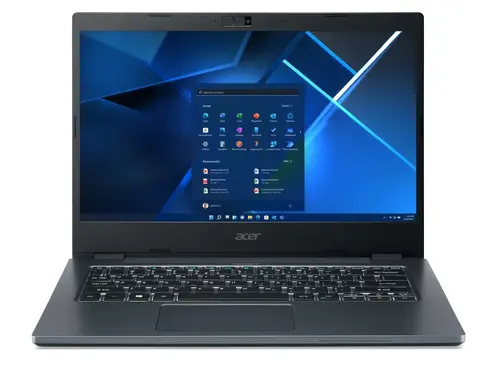 Лаптоп, Acer Travelmate TMP413-51-TCO-53R7, Core i5-1335U, (3.4GHz up to 4.60Ghz, 12MB), 13.3" IPS (WUXGA 1920 x 1200), 1*16GB LPDDR5, 512GB PCIe NVMe SSD, Intel UMA, HD camera with shutter + mic, TPM 2.0, FPR, Wi-Fi 6E, BT, KB, Win 11 Pro, Blue Metal, 3Y Warr