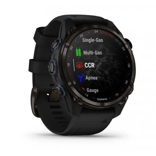 Garmin Descent™ Mk3i – 43 мм|Carbon grey DLC титан с черна силиконова каишка 010-02753-11 - image 2