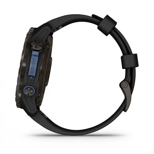 Garmin Descent™ Mk3i - 51мм - Descent™ Mk3i – 51 мм|Carbon grey DLC титан с черна силиконова каишка 010-02752-11 - image 3