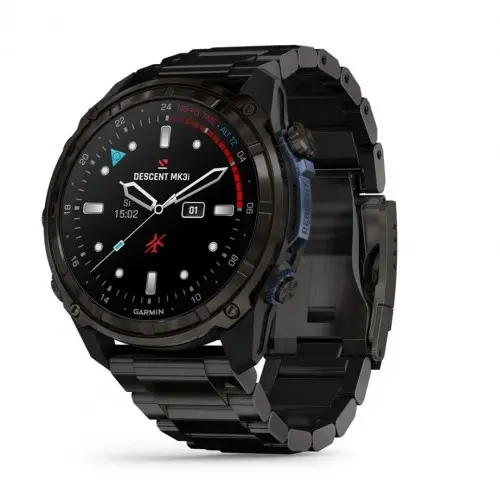 Garmin Descent™ Mk3i - 51mm - Descent™ Mk3i – 51 mm|Carbon grey DLC τιτάνιο με λουράκι από τιτάνιο DLC 010-02752-14 - 1