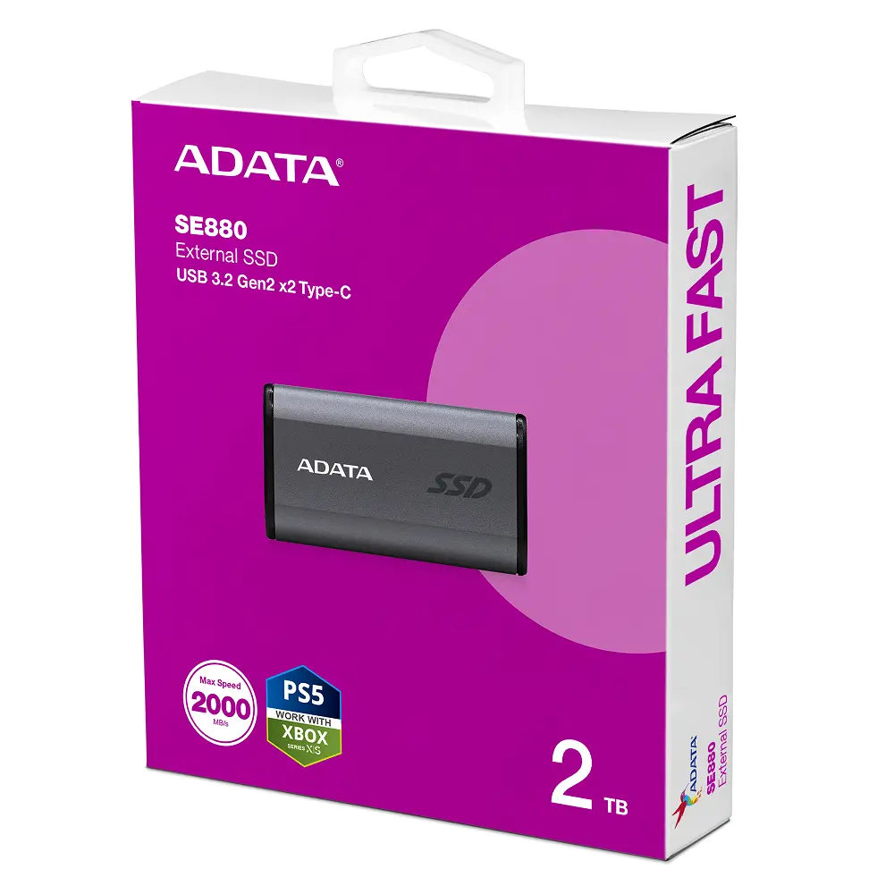Твърд диск, ADATA ELITE SE880 2TB