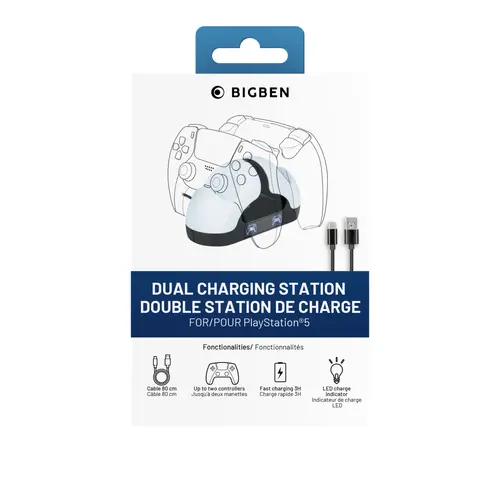 Докинг станция Nacon PS5 Dual Charger V3 - image 1