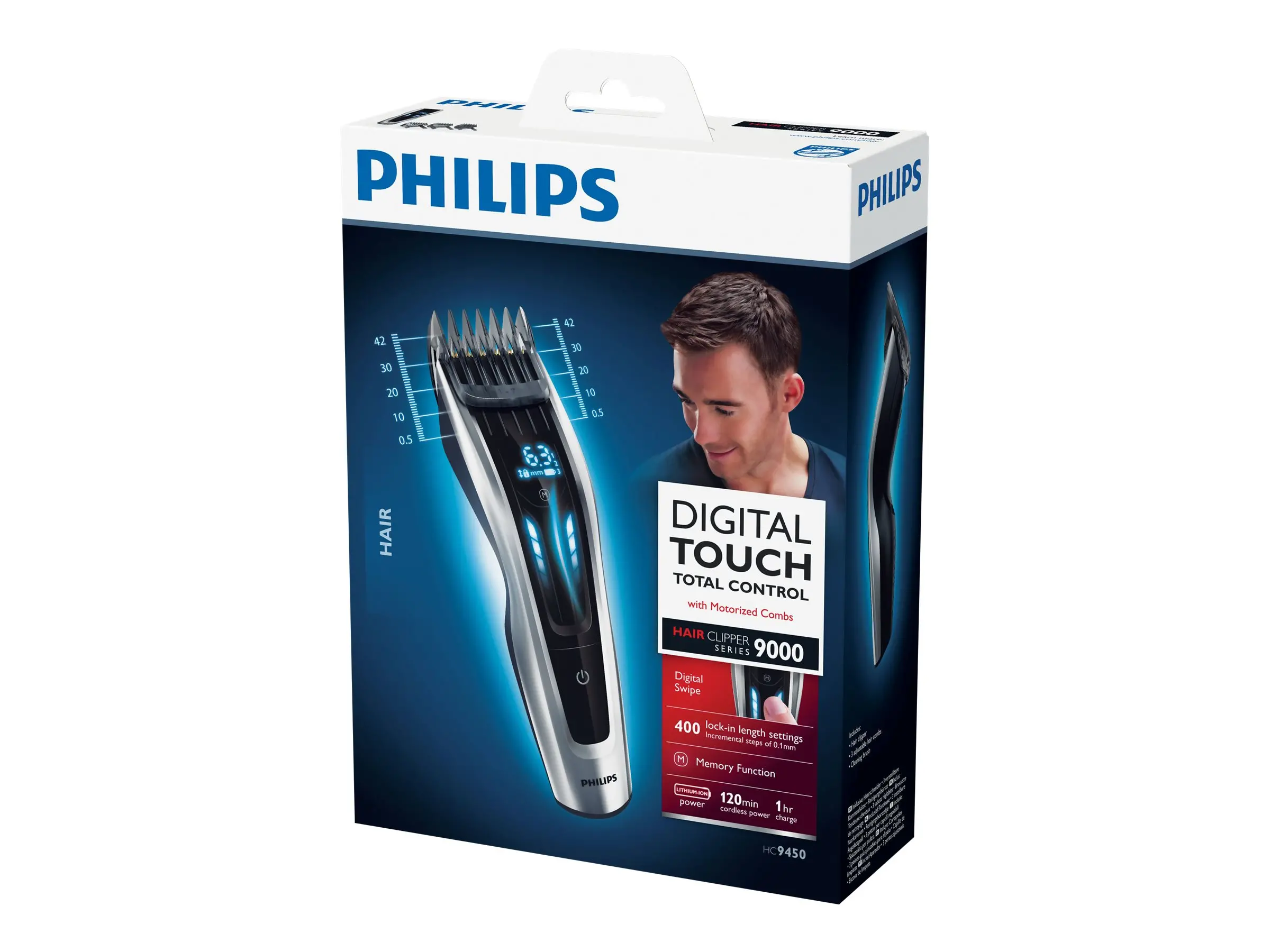PHILIPS Машинка за подстригване Series 9000 Titanium Blades - image 14