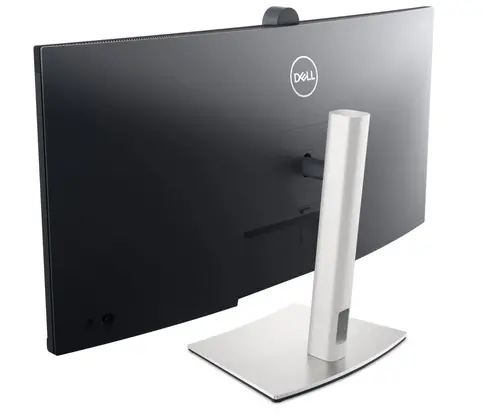 Монитор, Dell P3424WEB, 34" Curved Video Conferencing, WQHD AG, IPS, 21:9, 5ms, 1000:1, 300 cd/m2, (3440x1440 ), 99% sRGB, HDMI, DP, USB-C, USB 3.2 hub, RJ45, ComfortView Plus, Height Adjustable, Swivel, Tilt, Black - image 4