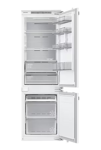 Хладилник, Samsung BRB26713DWW/EF, Refrigerator integrated, Fridge Freezer, 264l (190l/74l), No Frost, Twin Cooling Plus, Fresh Zone, Energy Efficiency D, H 177.5 cm, White - image 3