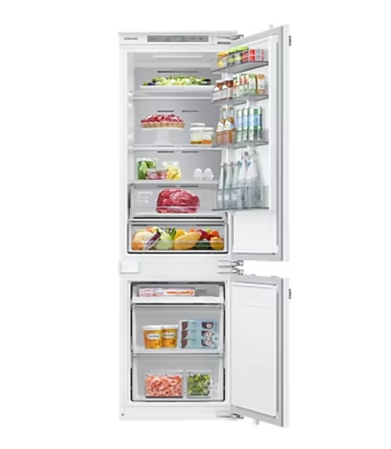 Хладилник, Samsung BRB26713DWW/EF, Refrigerator integrated, Fridge Freezer, 264l (190l/74l), No Frost, Twin Cooling Plus, Fresh Zone, Energy Efficiency D, H 177.5 cm, White - image 4