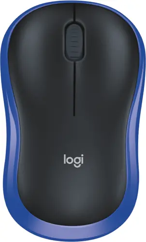 Ποντίκι, LOGITECH M185 WL/NB/BLACK+BLUE - 1