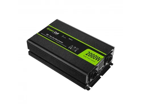 Invertor GREEN CELL, 12/220V, DC/AC, 2000W/4000W, Undă sinusoidală pură - 3