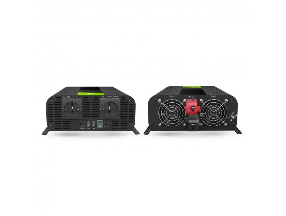 Инвертор GREEN CELL, 12/220V, DC/AC, 2000W/4000W, Чиста синусоида - image 1