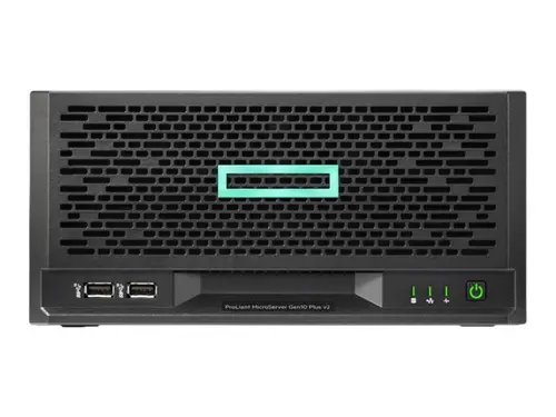 HPE ProLiant MicroServer Gen10 Plus v2 Intel Xeon E-2314 4-core 16GB-U VROC 4LFF-NHP 180W External PS Server - image 2