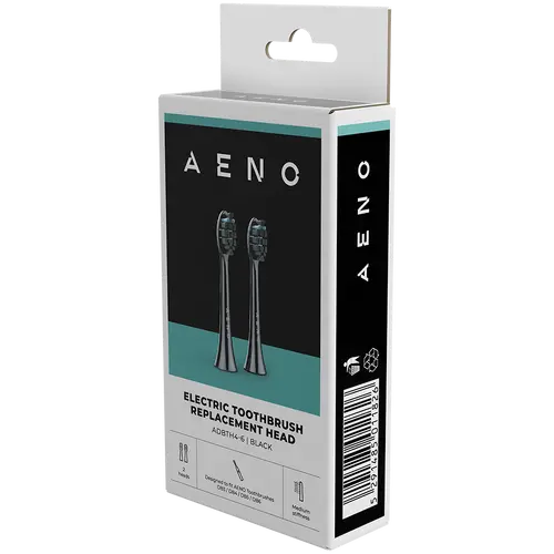 AENO Capete de schimb pentru periuța de dinți, Negru, fibre Dupont, 2 buc. în set (pentru ADB0004/ADB0006 și ADB0003/ADB0005) - 3