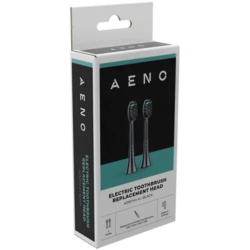 AENO Capete de schimb pentru periuța de dinți, Negru, fibre Dupont, 2 buc. în set (pentru ADB0004/ADB0006 și ADB0003/ADB0005) - 4