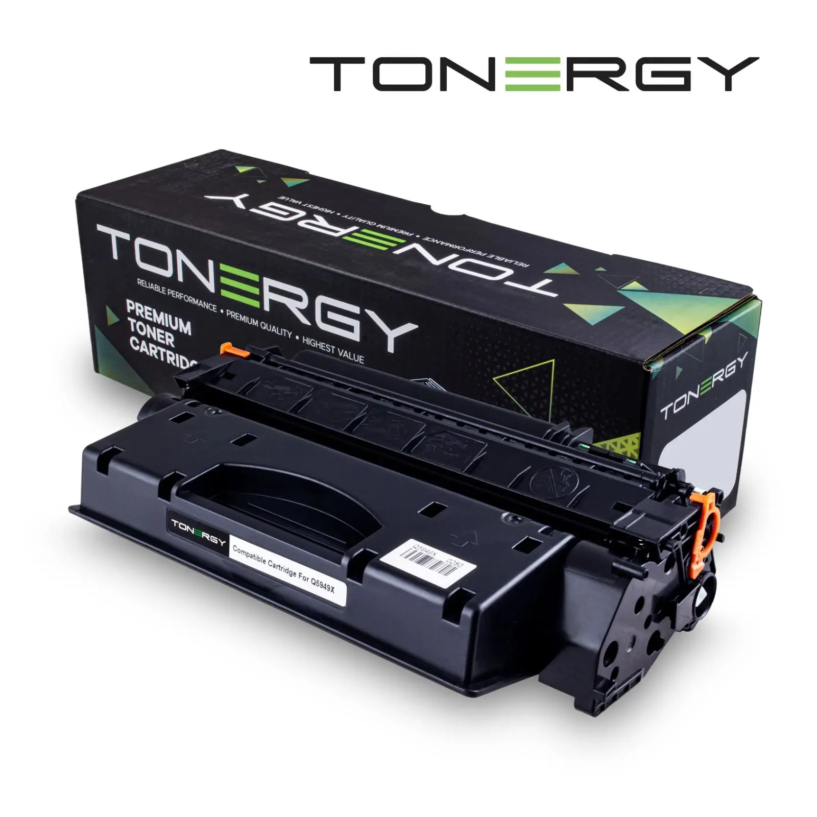 Κασέτα γραφίτη, Tonergy, Black, 6k – συμβατή με HP 49X Q5949X και Canon CRG-708H