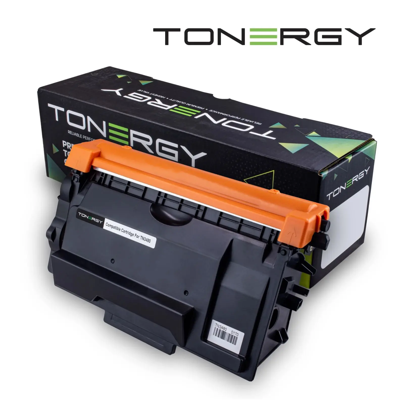 Tonergy compatibil Cartuș toner Cartuș toner compatibil BROTHER TN-3480 Negru, 8k