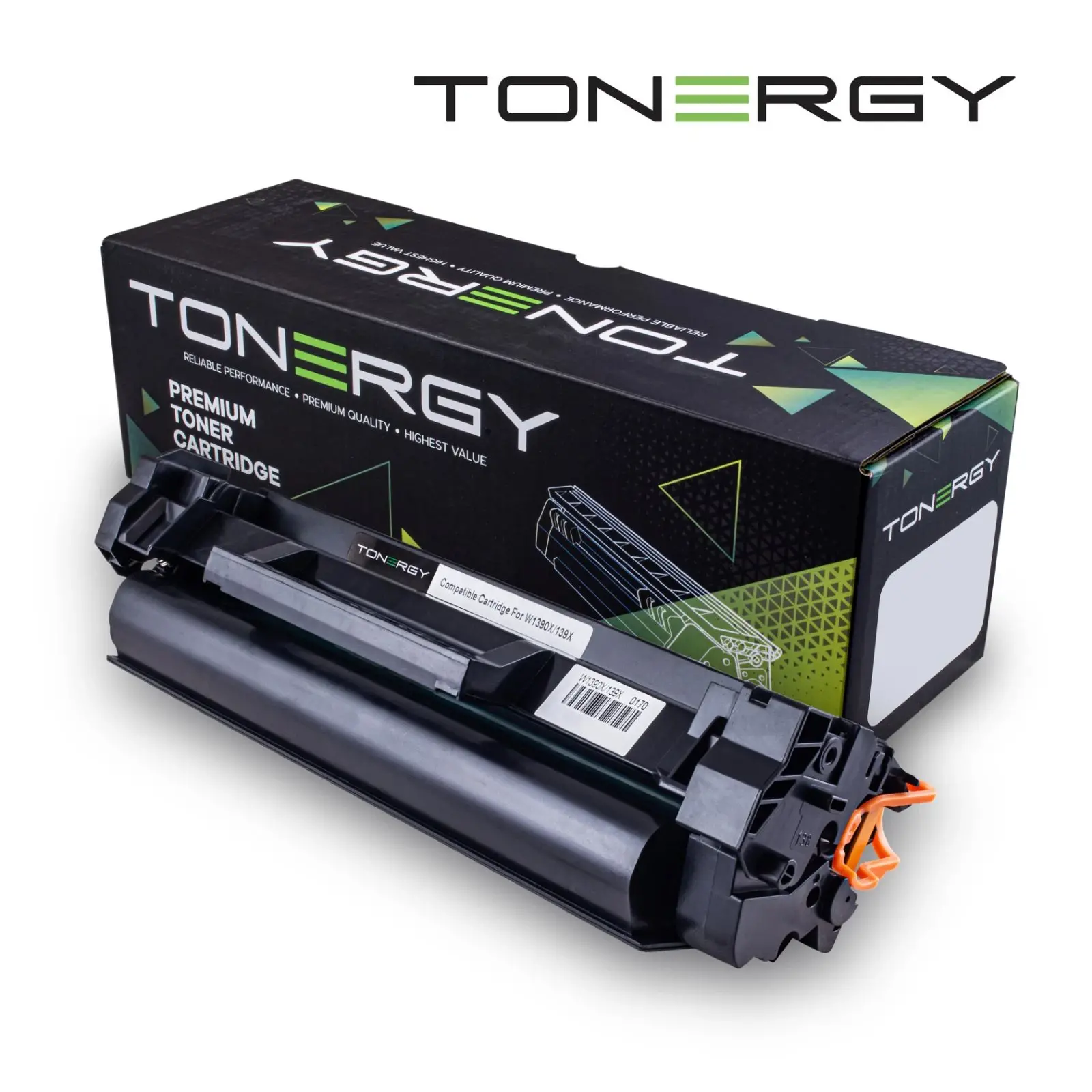 Cartuș toner, Tonergy, Black, capacitate mare 4k – compatibil cu HP 139X W1390X