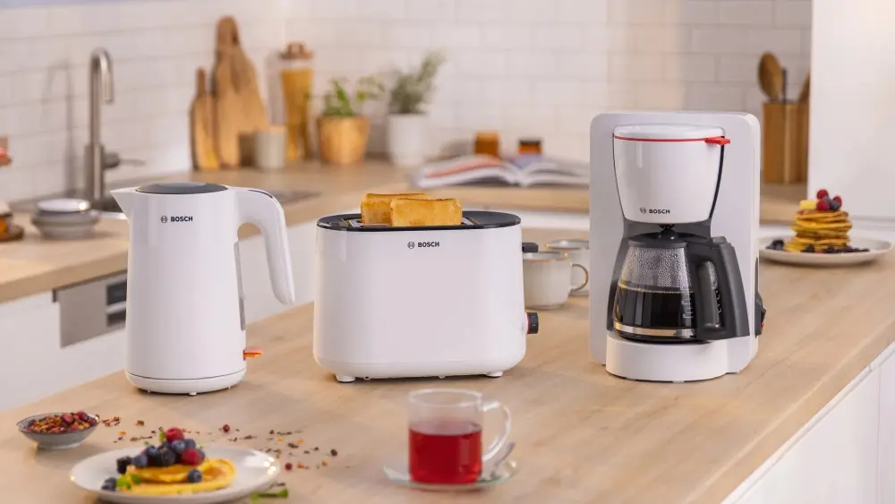 Prăjitor de pâine, Bosch TAT2M121, MyMoment Compact toaster, 950 W, Oprire automată, Setare de decongelare și reîncălzire, Grătar de încălzire - image 3