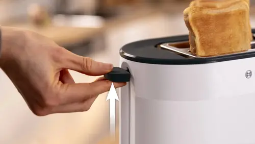 Τοστιέρα, Bosch TAT2M121, MyMoment Compact toaster, 950 W, Αυτόματη απενεργοποίηση, Ρύθμιση απόψυξης και αναθέρμανσης, Ενσωματωμένη σχάρα ζεστάματος - 8