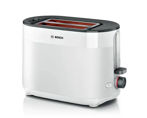 Τοστιέρα, Bosch TAT2M121, MyMoment Compact toaster, 950 W, Αυτόματη απενεργοποίηση, Ρύθμιση απόψυξης και αναθέρμανσης, Ενσωματωμένη σχάρα ζεστάματος - 1