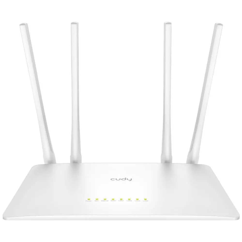 Безжичен рутер Cudy WR1200, V2.0, 2.4/5 GHz, 300 - 867 Mbps, 10/100/ - image 1