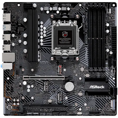 ASROCK B650M PG Lightning mATX AM5 DDR5 - image 1