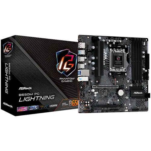 ASROCK B650M PG Lightning mATX AM5 DDR5