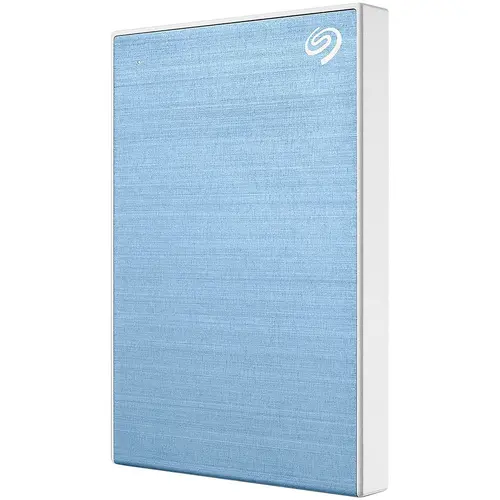 Твърд диск, Seagate One Touch with Password 2TB Light Blue ( 2.5", USB 3.0 )