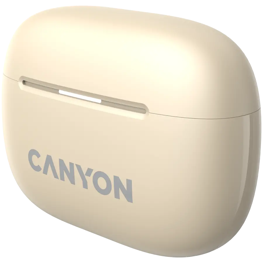 CANYON headset OnGo TWS-10 ANC+ENC Beige - image 5