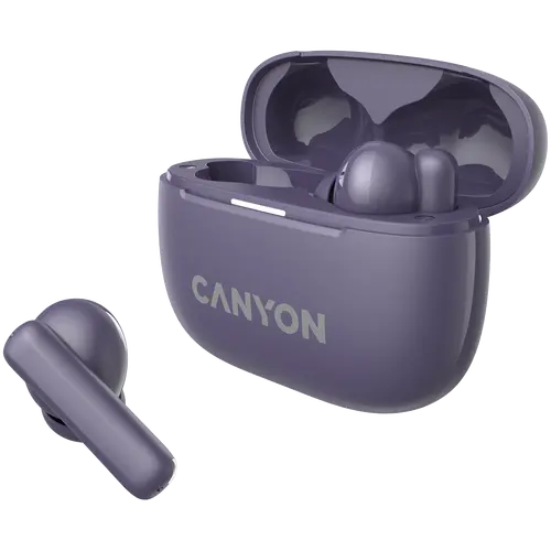 CANYON headset OnGo TWS-10 ANC+ENC Purple - image 2