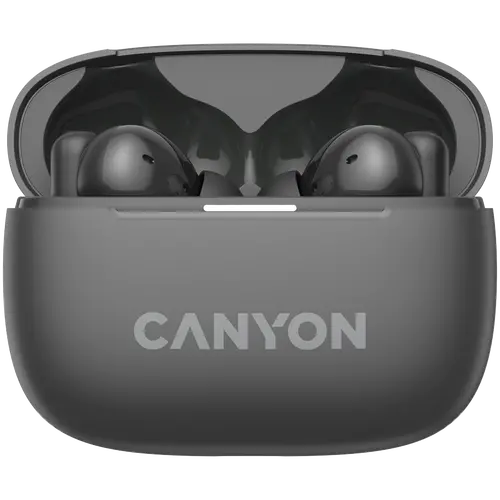Headset Canyon OnGo TWS-10 ANC+ENC Grey (CNS-TWS10BK) - image 1