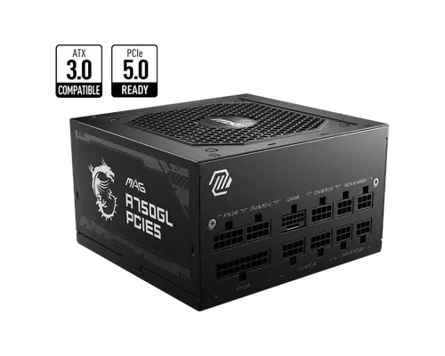 Захранване, MSI PSU MAG A750GL PCIE5 - 1
