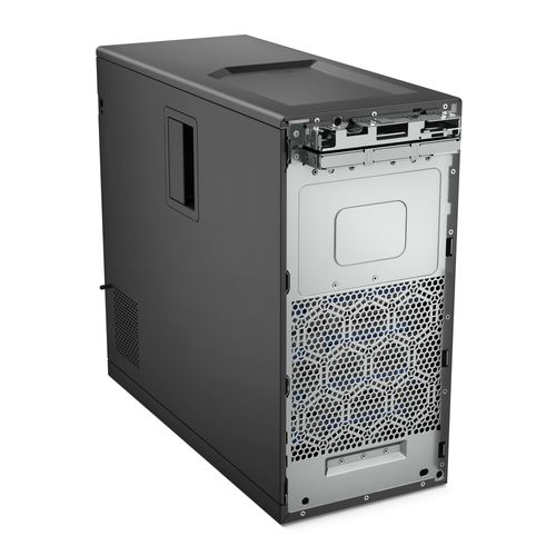 Сървър, Dell PowerEdge T150, Chassis 4 x 3.5", Software RAID, Intel Xeon E-2314 (2.8GHz, 8M Cache, 4C/4T, 65W), 16GB UDIMM ECC 3200 MT/s, 1x 2TB 7.2K SATA 6Gbps Cabled HDD, Broadcom 5720 Dual Port 1Gb LOM, iDRAC9 Basic 15G, UEFI BIOS, 3Y Basic Next Business Day - image 1
