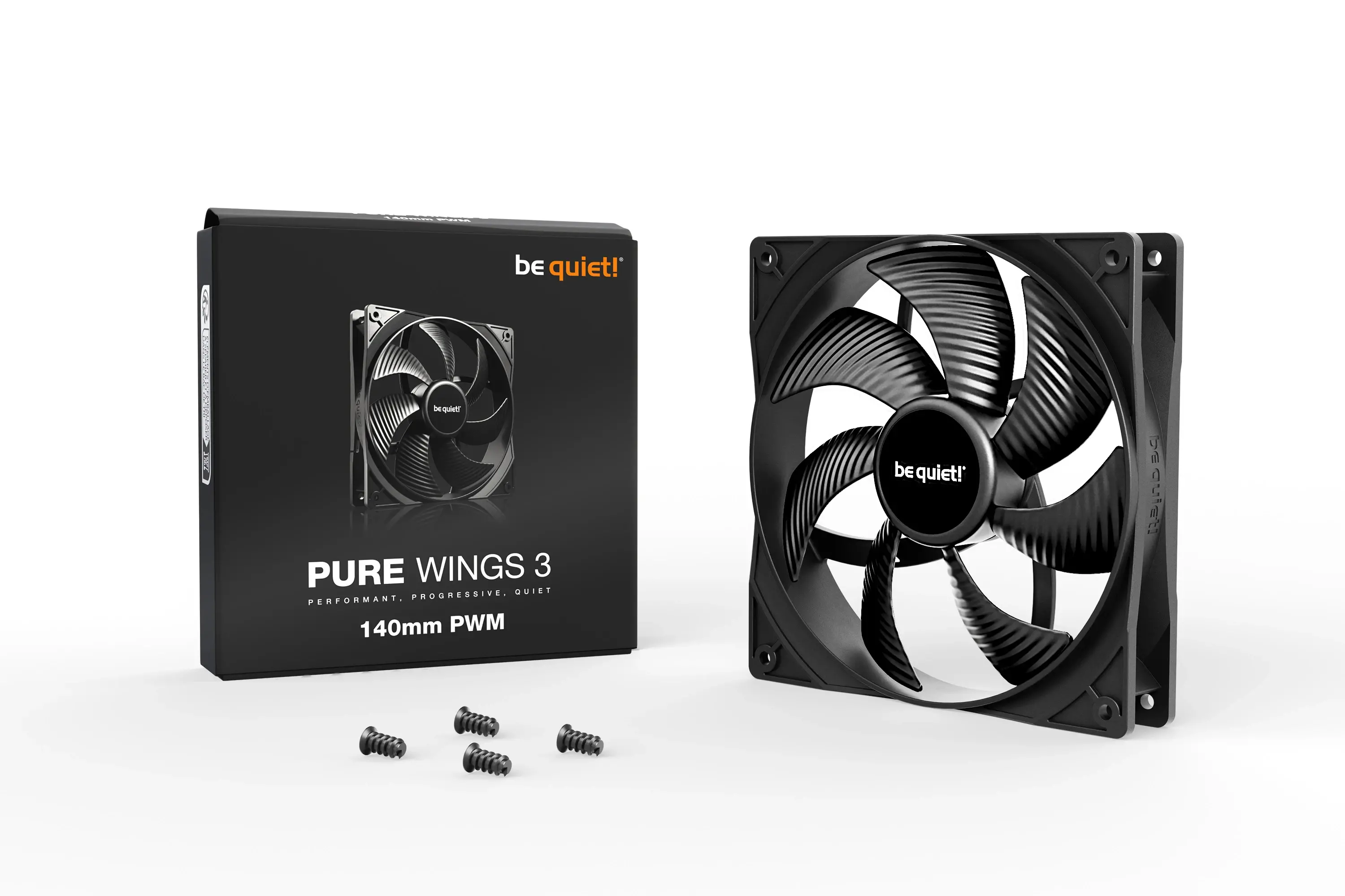 be quiet! вентилатор Fan 140mm - Pure Wings 3 140mm PWM - image 2