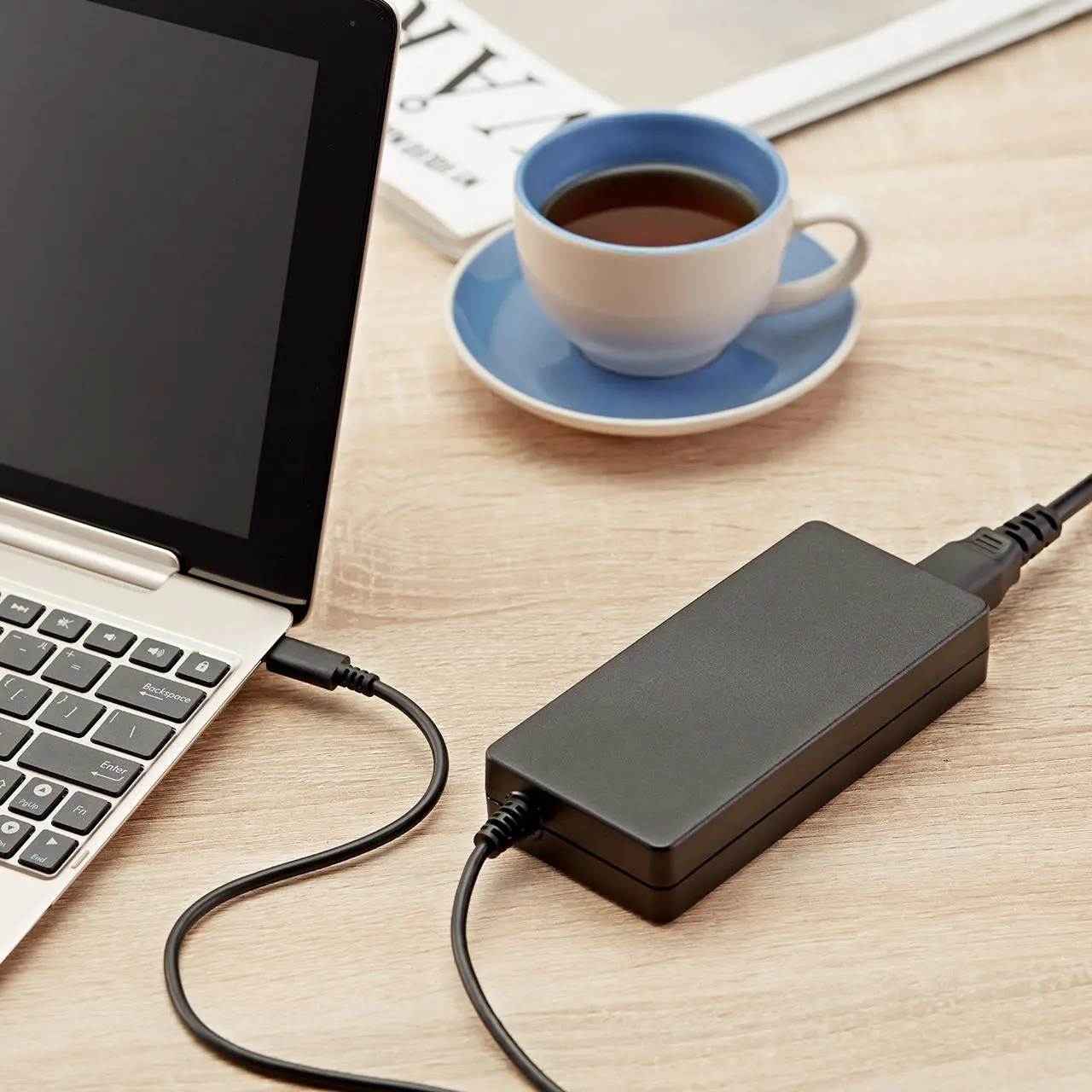 Universal τροφοδοτικό (φορτιστής) για laptop FSP NB C 100, 100W - image 2