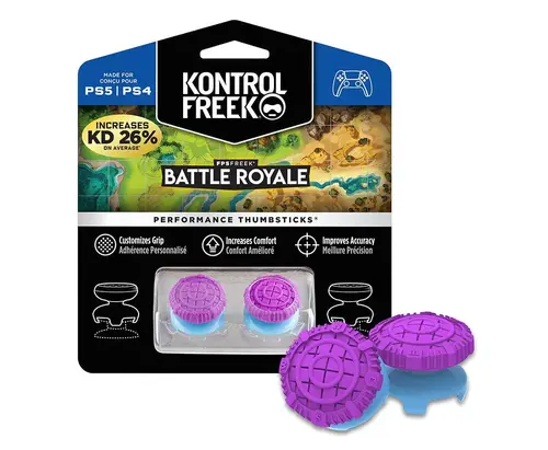Αξεσουάρ KontrolFreek FPS Performance Thumbsticks για PS5/PS4 Μωβ - 1