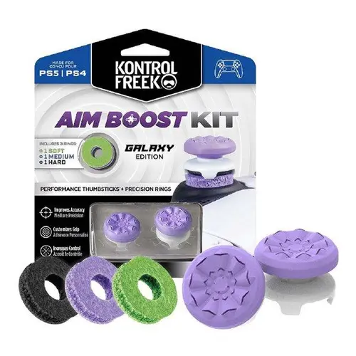 Accesoriu KontrolFreek FPS Aim Boost Kit Galaxy Edition pentru PS5 DualSense - 1