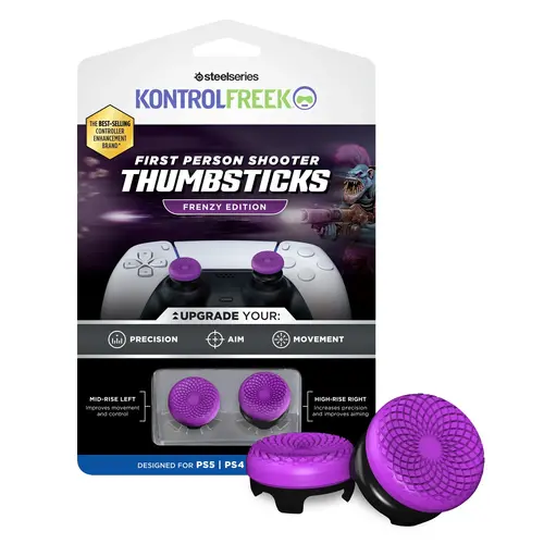Αξεσουάρ KontrolFreek FPS Thumbsticks Fenzy Edition για PS5/PS4 - 1
