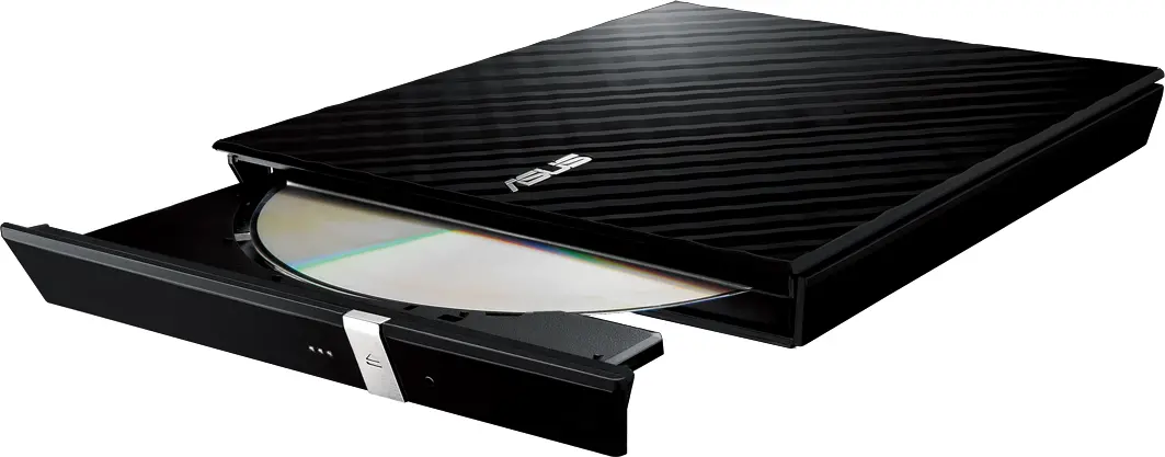 Unitate externă USB de scriere DVD ASUS SDRW-08D2S-U LITE, USB 2.0, negru - image 3